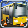 3D Bus Parking Simulator - Real Airport Sim Monster Car Driving Test Run Free Racing Games