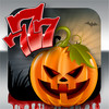 Acme Slots Machine 777 - Halloween Pumpkin Ticks or Traps Edition with Prize Wheel, Blackjack & Roulette