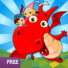 Adventures of My Happy Dream Dragon Sky Patrol:Little Castle Kingdom Fairytale Story FREE